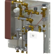 Hybrid heat interface units