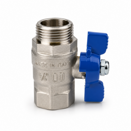 Blue ball valve image