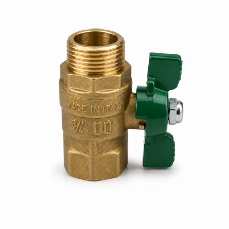 Green ball valve image
