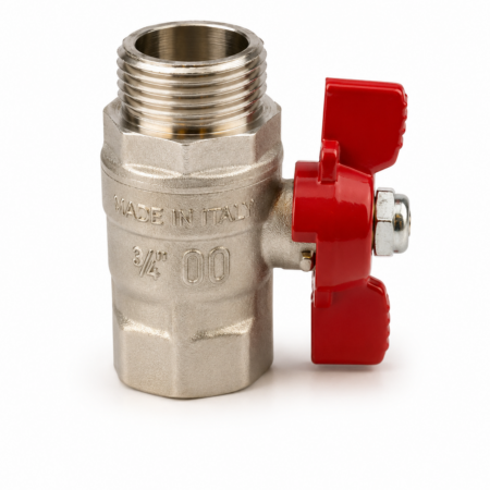 Red Ball Valve Image